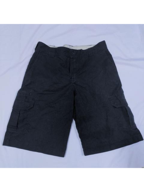 Other Designers Vintage Y2k Dickies Black Baggy Loose Fit Cargo Shorts Pants