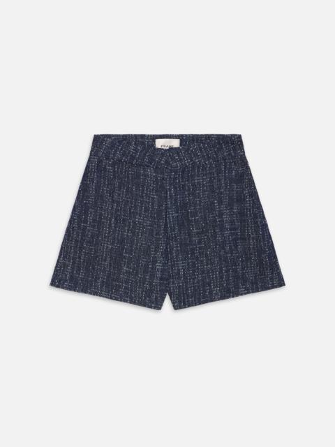 FRAME The Tweed Short in Indigo