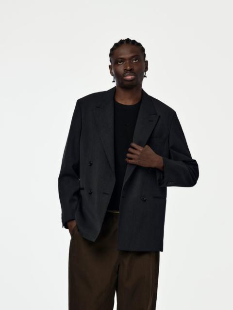 A.PRESSE WOOL DOUBLE BREASTED JACKET (CHARCOAL) SIS