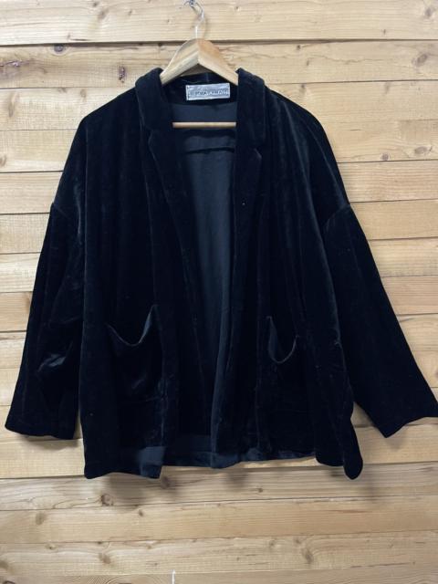 NORMA KAMALI Vintage norma kamali valvet cardigan pocket