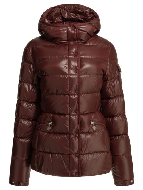Moncler Moncler Barante Short Down Jacket Bordeaux