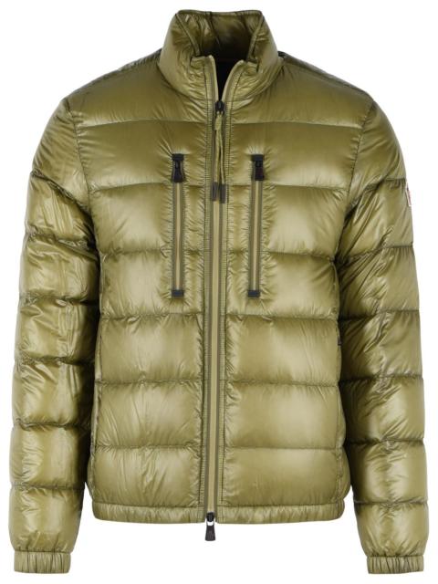 Moncler Grenoble Moncler Grenoble Foldable Short 'Orres' Olive Green Polyamide Down Jacket Men