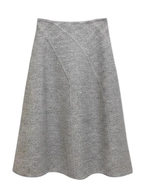 Proenza Schouler Gaelle Skirt in Ecru/Tahini