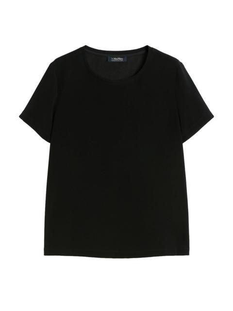 Max Mara Three Quarter Sleeve T-Shirt - Black