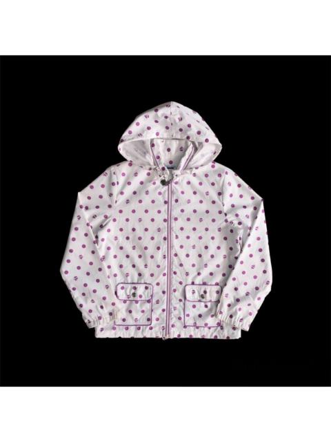 Other Designers vintage angel blue polka dot hoodie