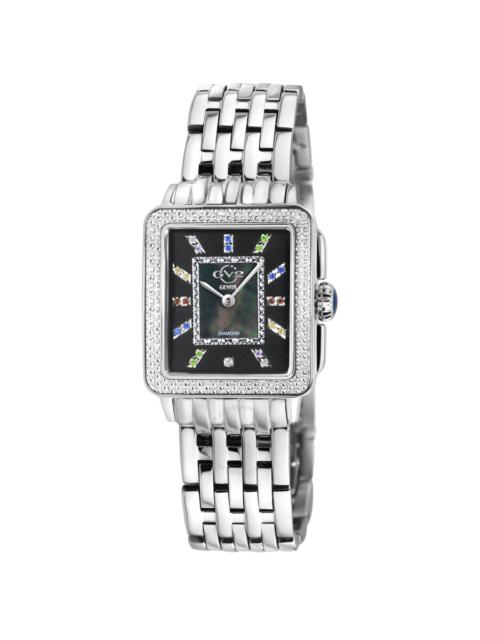 Other Designers GV2 by Gevril Padova Gemstone Diamond Mother of Pearl Dial Ladies Watch 12330B