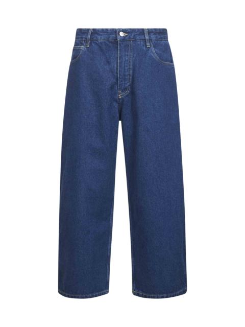 Studio Nicholson Blue cotton denim Paolo jeans