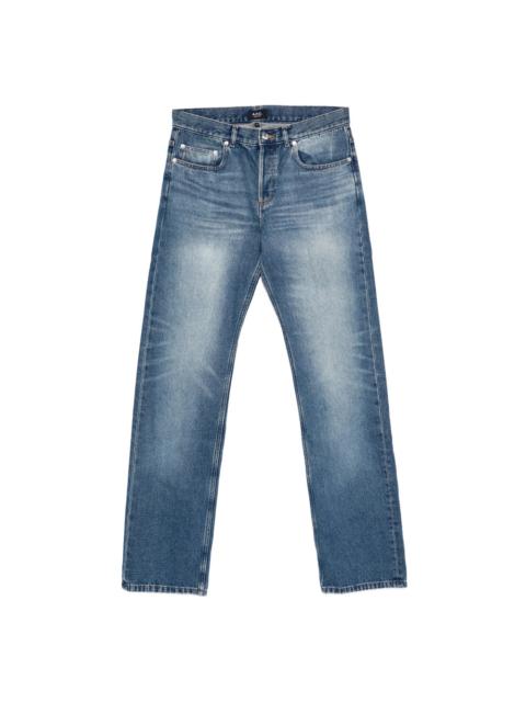 A.P.C. A.P.C. Blue Denim - Regular & Straight-Leg Jeans Men