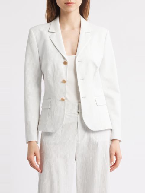 FRAME FRAME The Smart Blazer in Light Chambray Multi at Nordstrom