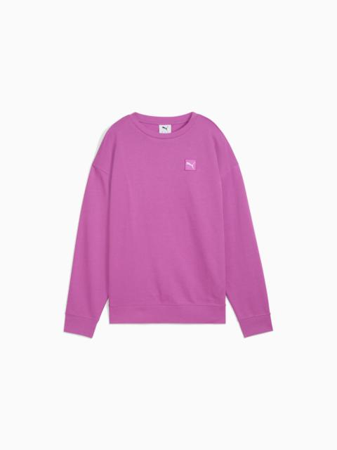 PUMA Essentials Elevated Women's Comfort Crew Sweatshirt