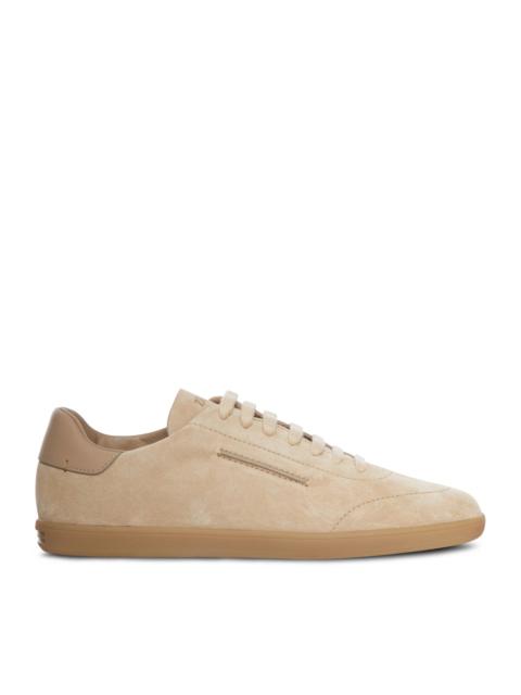 ZEGNA LOW-TOP SUEDE SNEAKERS