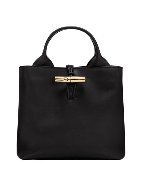 Longchamp Le Roseau S Handbag Black - Leather