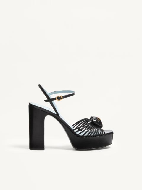 Valentino SANDAL ROYAL PLATFORM SANDAL IN KIDSKIN 115MM