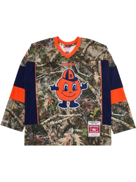 Supreme Supreme x Mitchell & Ness NCAA Hockey Jersey 'TrueTimber Kanati Camo'
