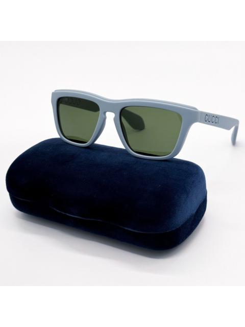 GUCCI NEW GUCCI GG1571S 003 SQUARE BLUE GREEN MEN SUNGLASSES GUCCI