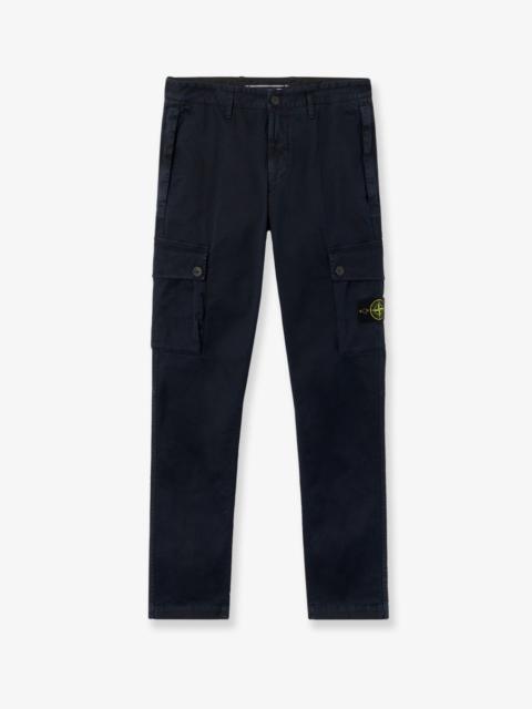 Stone Island Stone Island Cotton Blend Cargo Trousers