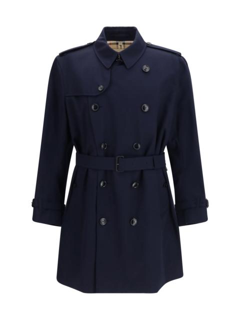 Burberry Burberry Double-breasted Belted Trench Coat