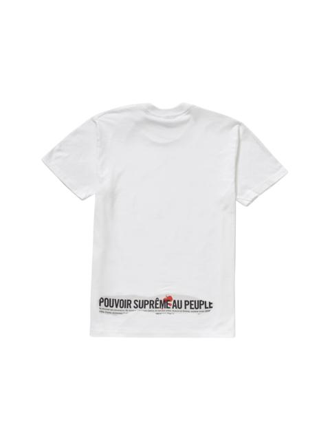 Supreme Supreme Headline Tee White