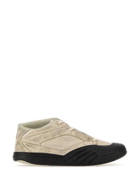 Givenchy Givenchy Men Sand Fabric And Leather Skater Sneakers