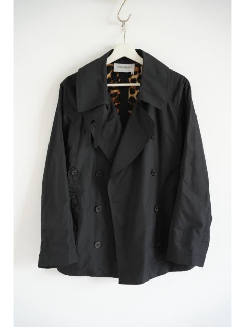 SAINT LAURENT Yves Saint Laurent leopard print jacket