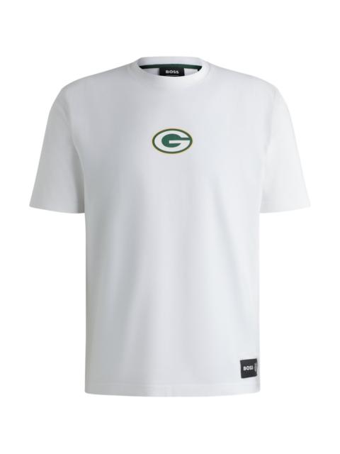 BOSS BOSS X NFL STRETCH-COTTON T-SHIRT WITH SPECIAL BRANDING