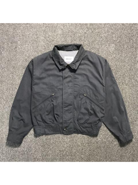 Other Designers Vintage - Vintage Designer Bally Bomber Jacket