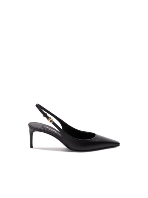 Dolce & Gabbana Dolce & Gabbana Leather Slingback Pumps Women