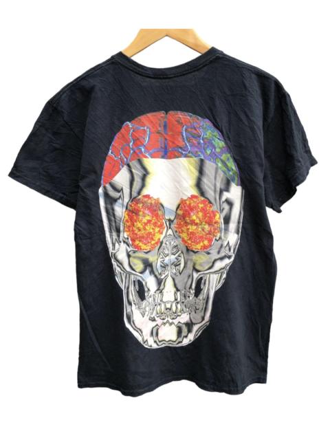 Other Designers Travis Scott Birds Eye View Metallic Skull Backhit Tee