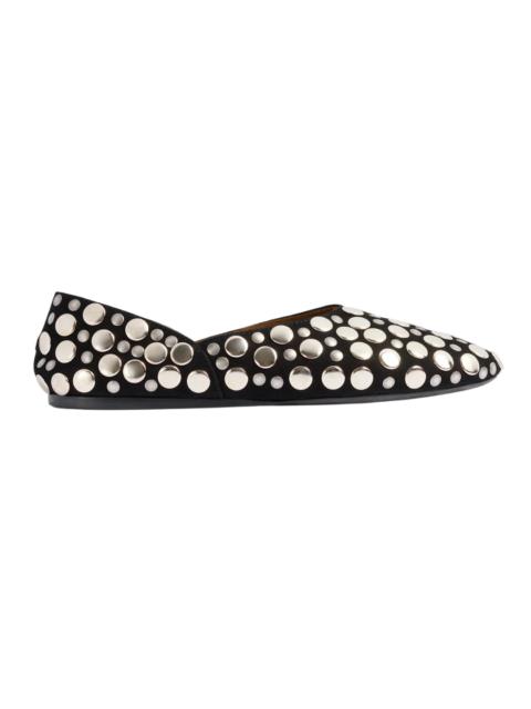 KHAITE Studded Jane Flat