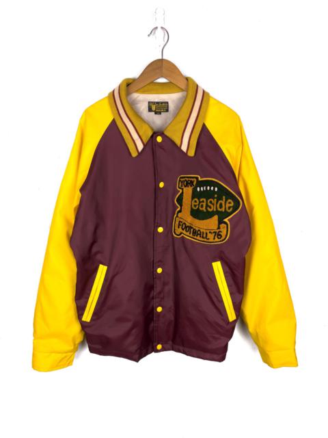 Other Designers Vintage - Vintage deal🔥Leaside football 76’ nylon jacket by sugar cane