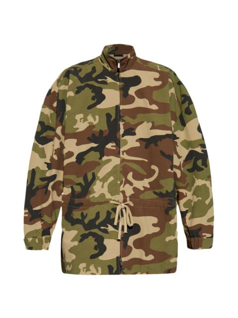 ESSENTIALS Military Nylon Mocneck Anorak Jacket