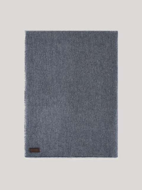 Canali BLUE CASHMERE SCARF