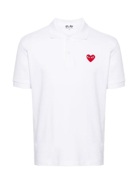 Red Heart cotton polo shirt