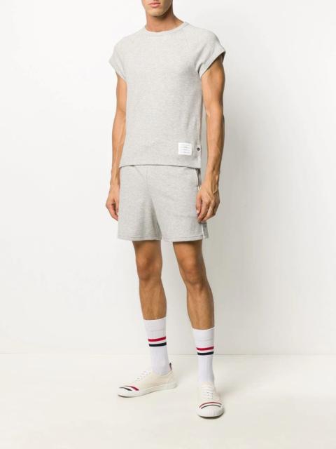 Thom Browne Thom Browne - Interlock Seamed 4-Bar Track Shorts