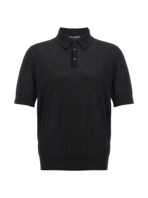 Dolce & Gabbana Men Knitted Polo Shirt