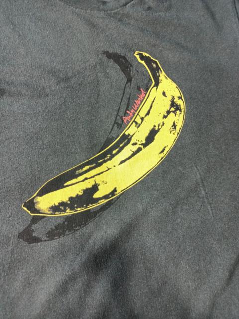 Other Designers Andy warhol banana big logo t-shirt hearing murakami