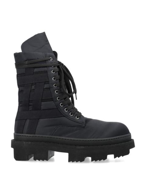 RICK OWENS DRKSHDW ARMY MEGATOOTH ANKLE BOOT