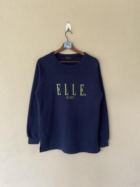 Other Designers Japanese Brand - EMBROIDERED ELLE SPORTS SWEATSHIRT