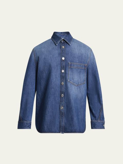 Givenchy Men's Denim Overshirt