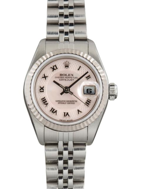 ROLEX Used Rolex Ladies Datejust Ref 79174 Rose MOP Decorated Dial