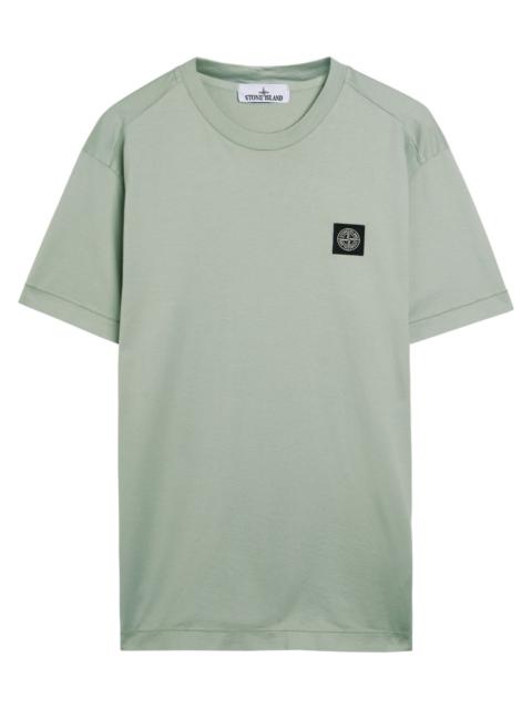 Stone Island Stone Island Logo-appliquéd Cotton T-shirt