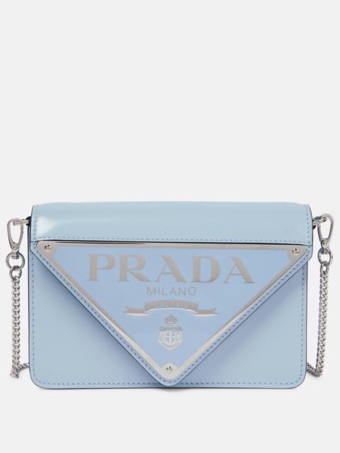 Prada Mini leather crossbody bag