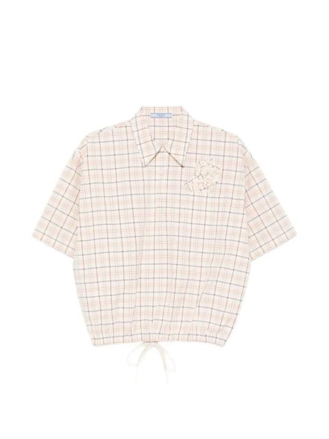 Prada Prada Women Cropped Shirt