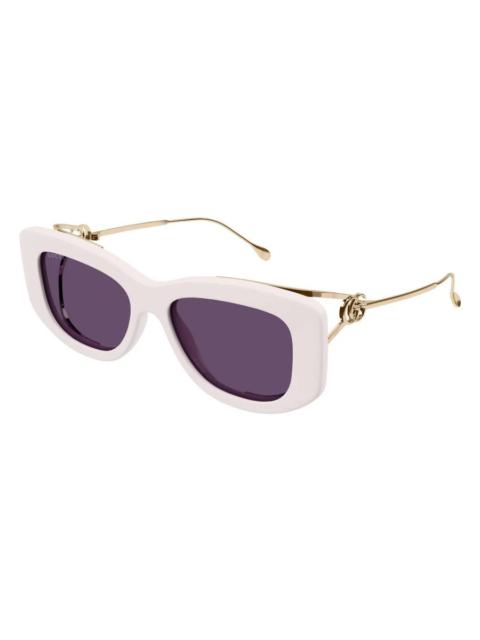 GUCCI Gucci Violet Cat Eye Ladies Sunglasses GG1566S 003 55