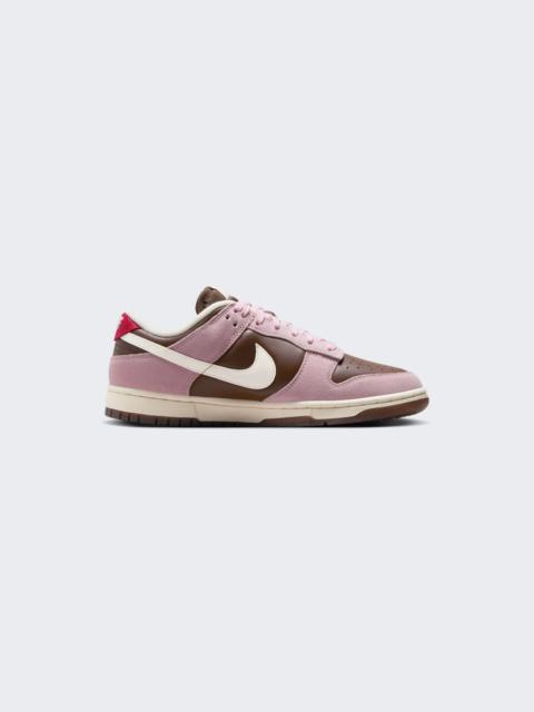 Nike Dunk Low Sneakers Pink And Brown