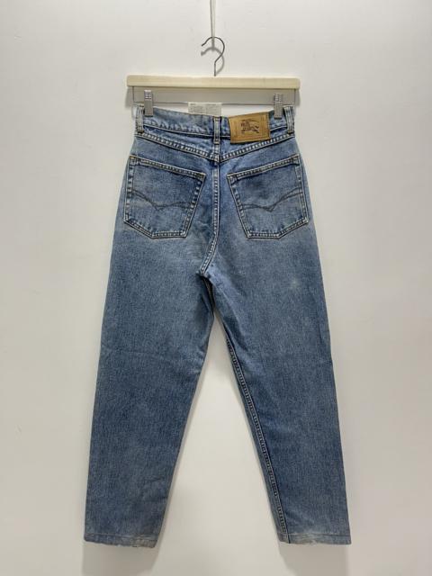 Other Designers Vintage - BURBERRY TAPPERED DISTRESSED DENIM JEANS