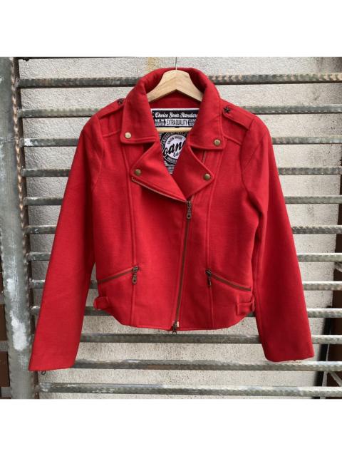 Other Designers Beauty Beast - Co And Lu Punk Biker Jacket Punk Style