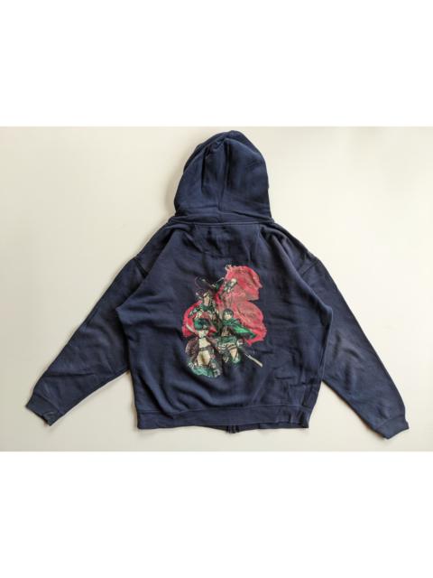 Other Designers Anime × Vintage - Vintage anime Attack On Titan fullzipper hoodie