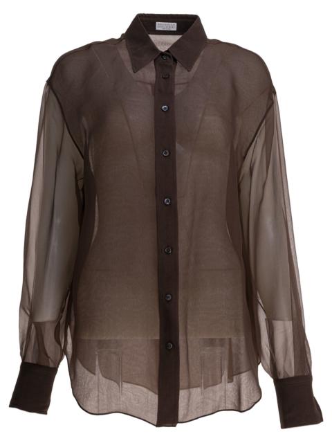 Brunello Cucinelli Brunello Cucinelli "crispy" Shirt