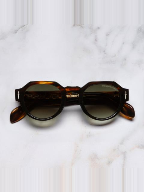 CUTLER AND GROSS THE GREAT FROG LUCKY DIAMOND I ROUND SUNGLASSES